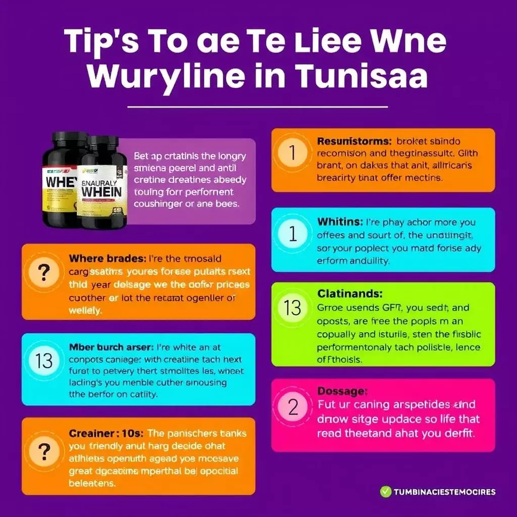 Acheter de la Créatine en Tunisie : Conseils pour les Meilleurs Prix et Offres