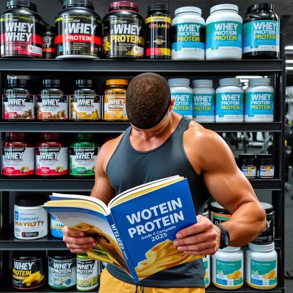 Protéine Whey Tunisie - Guide complet 2025 des meilleures protéines en poudre, prix, types et conseils d'utilisation pour la musculation sur protein.tn
