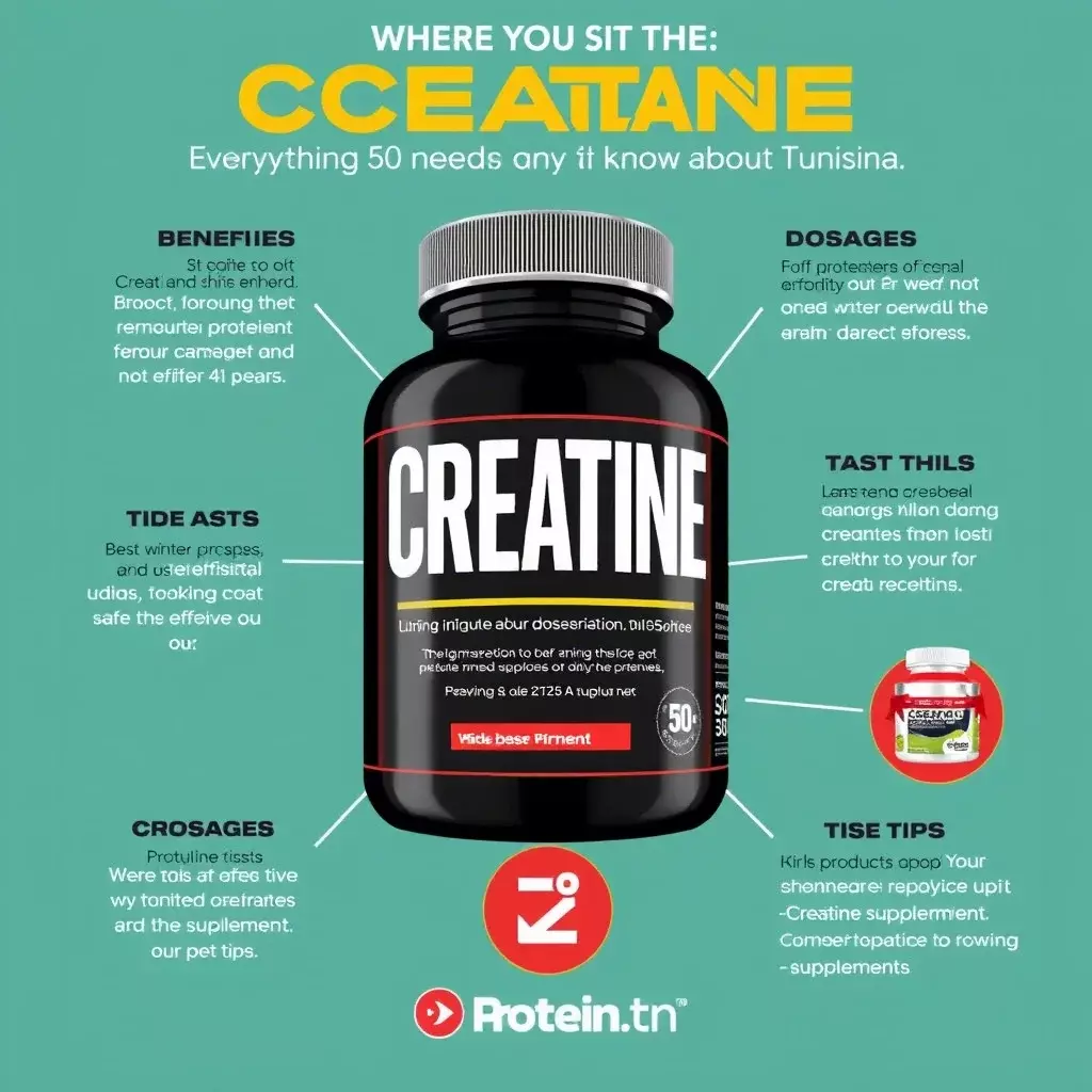 Guide Complet sur la Créatine en Tunisie : Tout ce que Vous Devez Savoir
