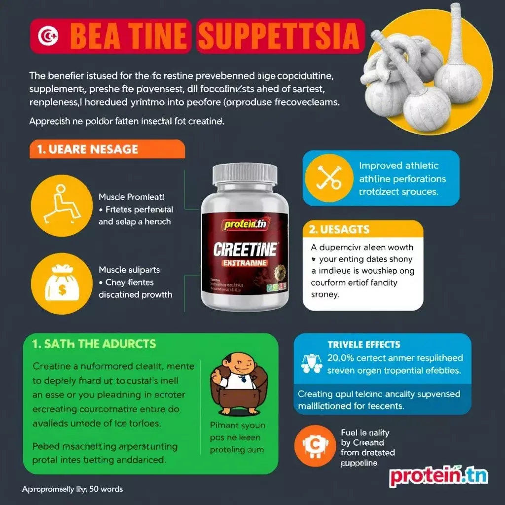 Créatine en Tunisie : Guide Complet pour Booster Vos Performances (protein.tn)