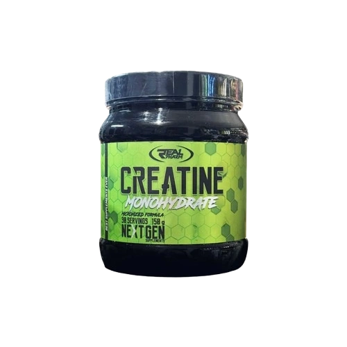 Créatine Monohydrate 150g Real Pharm – Créatine pure et micronisée pour musculation, disponible sur Protein.tn Tunisie