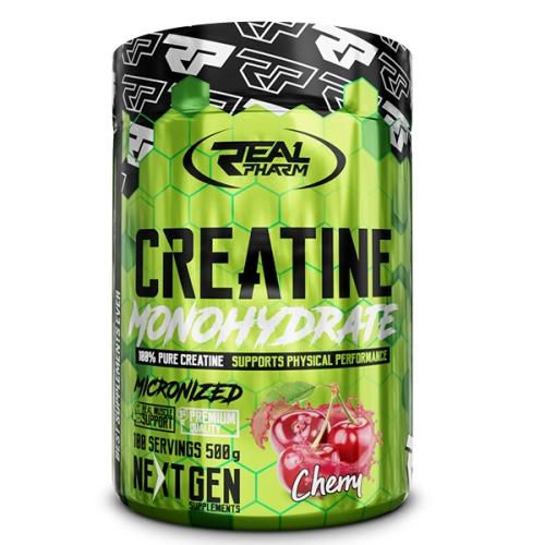 Créatine Monohydrate 500g Real Pharm – Supplément de force et performance – Protein.tn